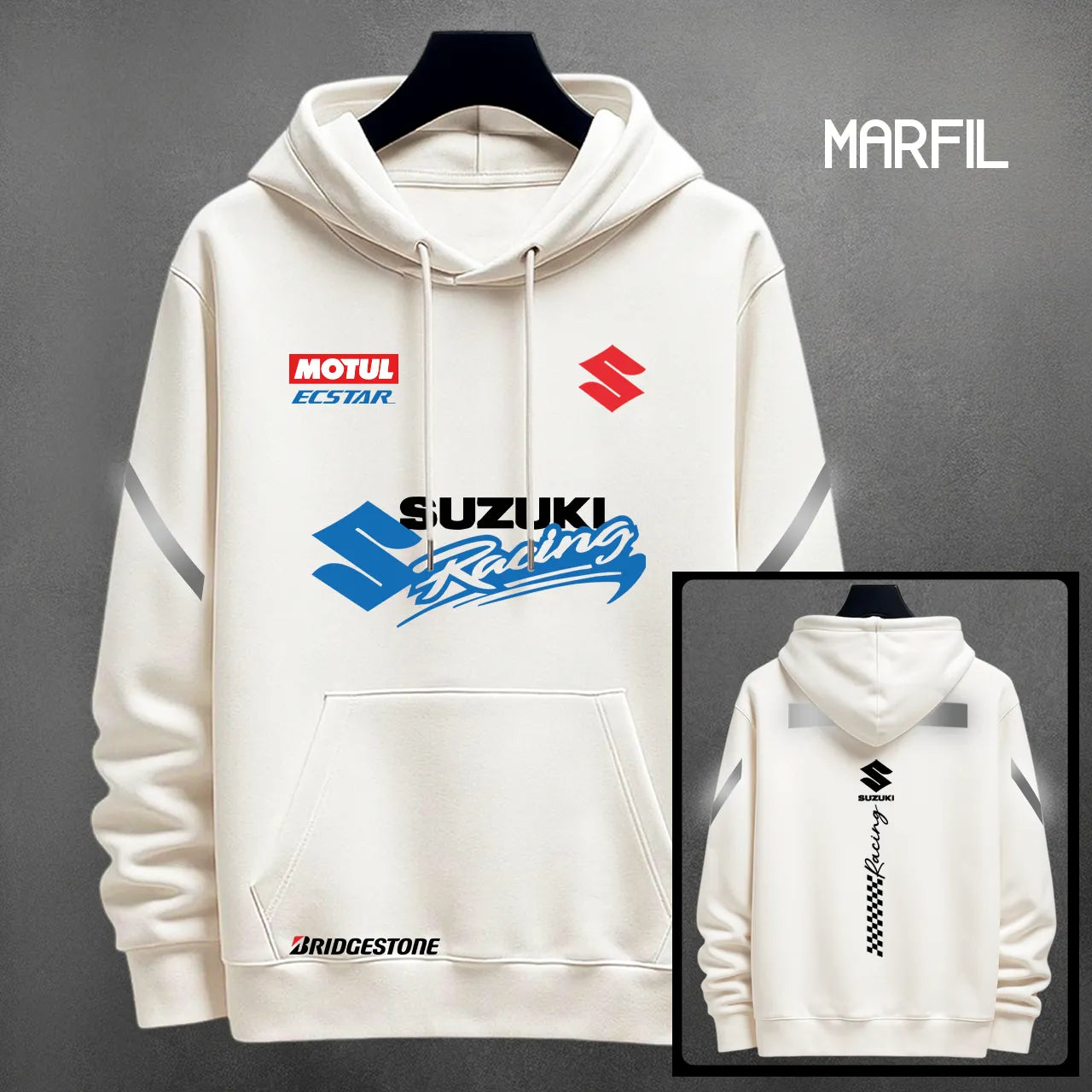 BUZO SUZUKI ESTAMPADO REFLECTIVO