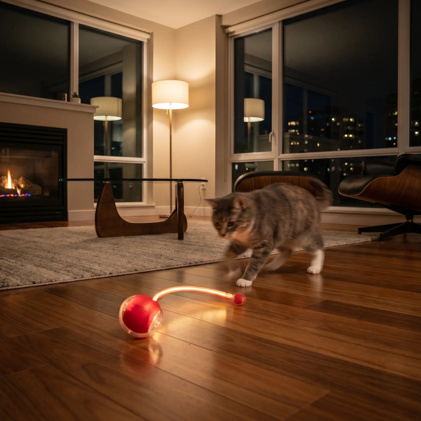 Pelota interactiva para mascotas | cola veloz 2.0