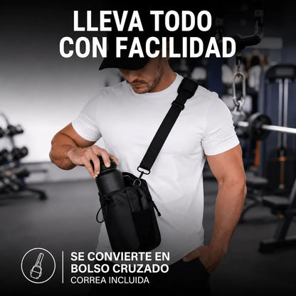 Bolso para el GYM magnético con Portabotellas